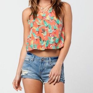 5 for $25/Billabong Crop Tank Top
